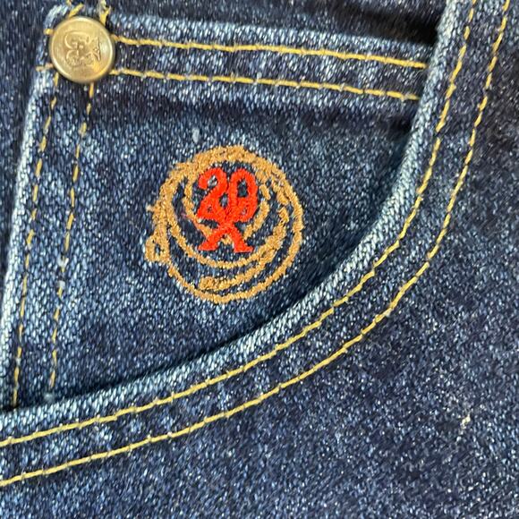 90s Y2K Wrangler Twenty X Women’s/Juniors Jeans 9/10 x 32 Made in USA Denim - Picture 8 of 12